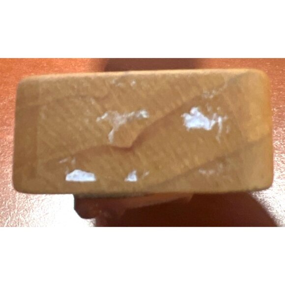 Happy Thanksgiving Rubber Stamp 1989 Co-Motion Stamps Tucson AZ Wood Block - Picture 9 of 9